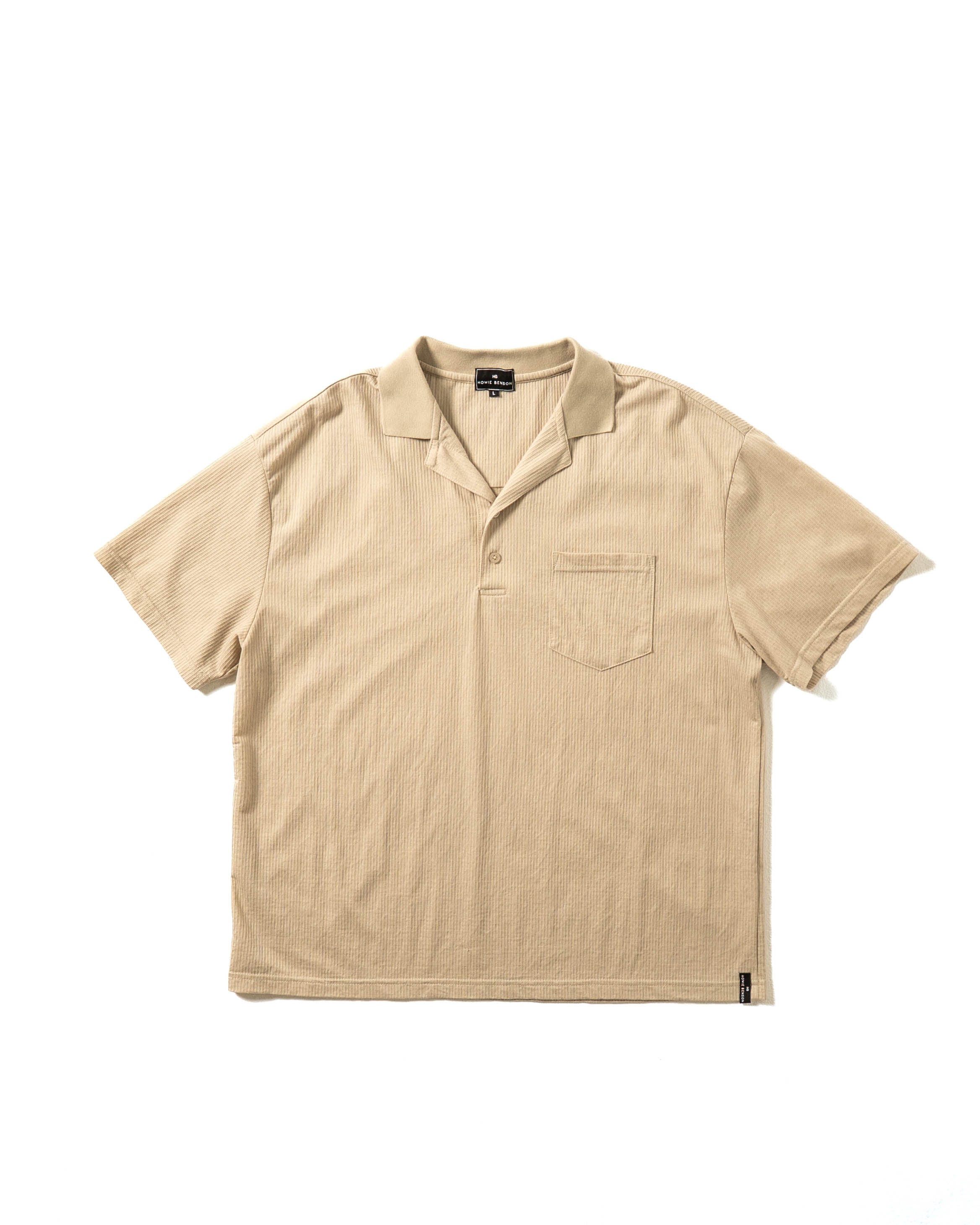Ottoman Camp Collar Polo - Sand – Howie Benson